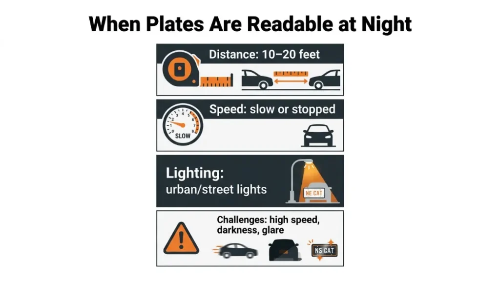 Can Dash Cams Read License Plates at Night