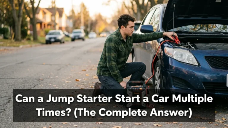 Can a Jump Starter Start a Car Multiple Times (The Complete Answer)