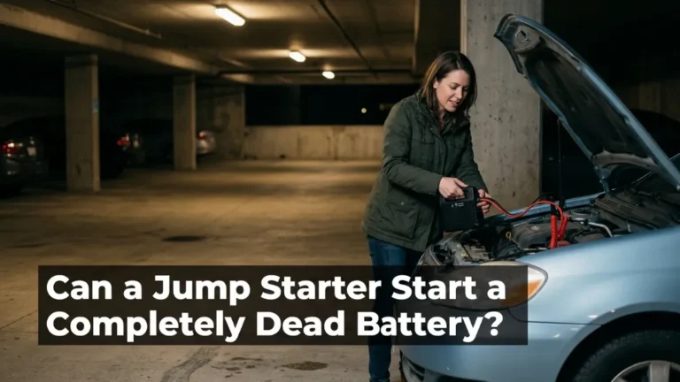Can a Jump Starter Start a Completely Dead Battery