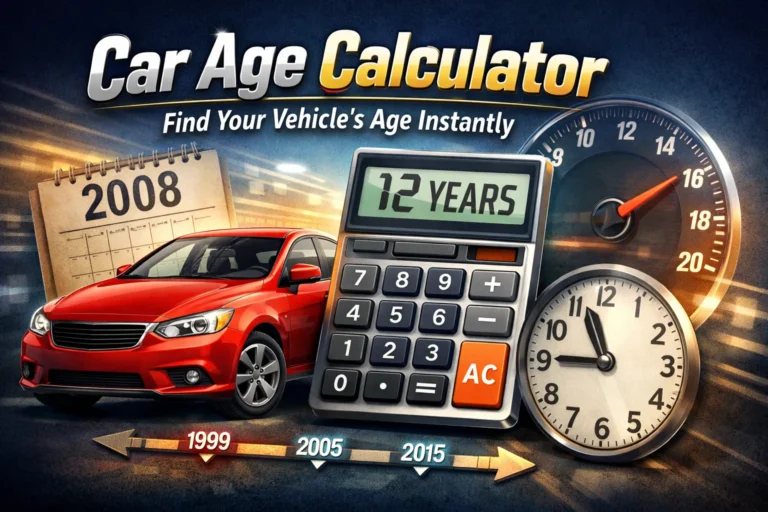 Car Age Calculator