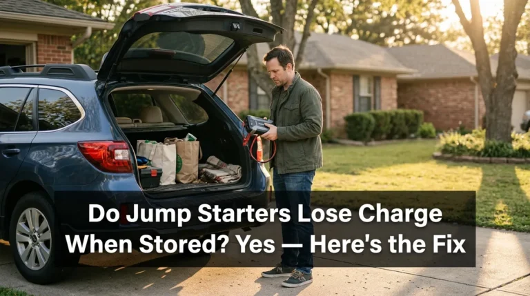 Do Jump Starters Lose Charge When Stored