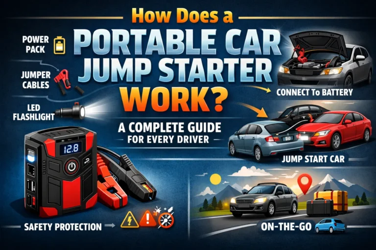 How Does a Portable Car Jump Starter Work
