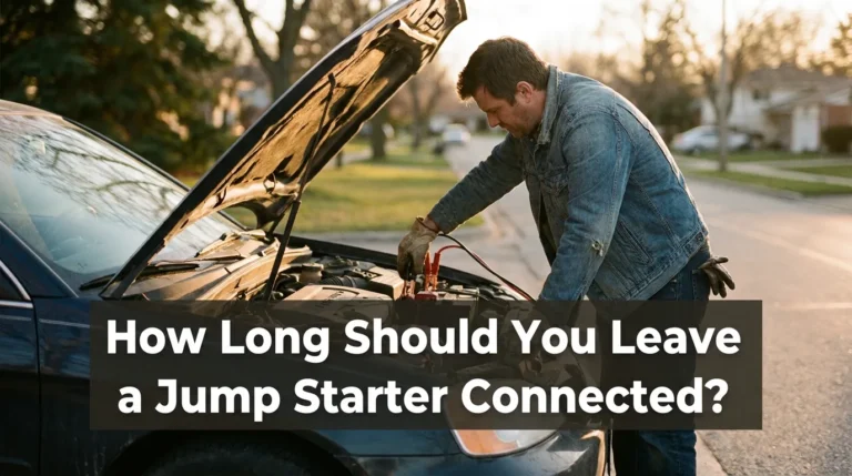 How Long Should You Leave a Jump Starter Connected