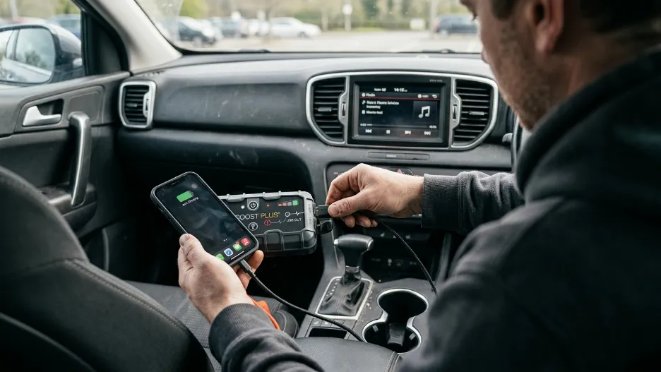 How to Charge Your Phone with a Jump Starter Step-by-Step