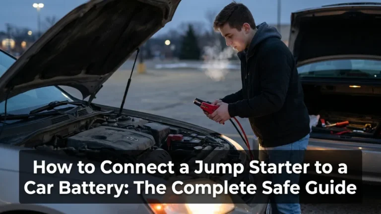 How to Connect a Jump Starter to a Car Battery The Complete Safe Guide