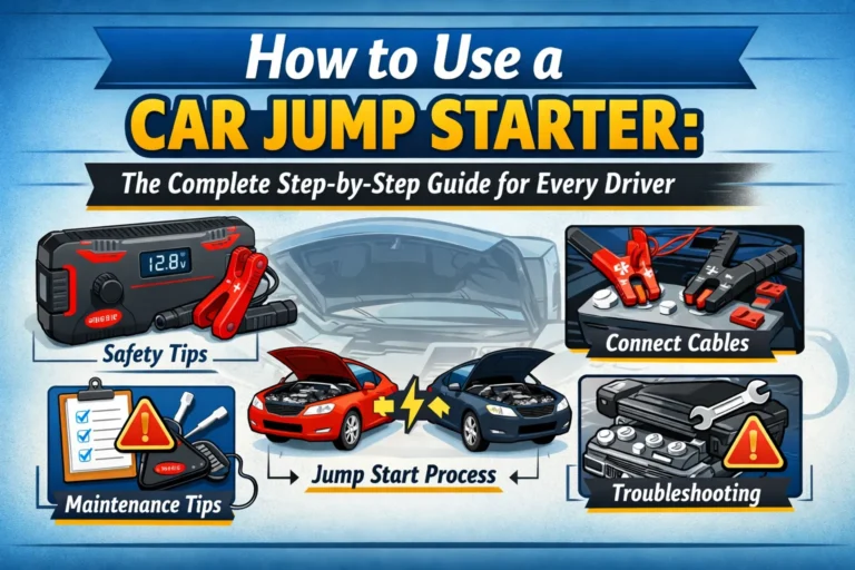 How to Use a Car Jump Starter
