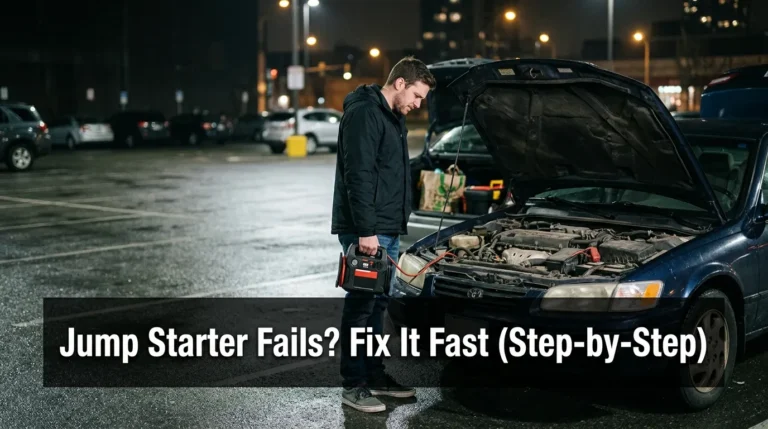 Jump Starter Fails Fix It Fast (Step-by-Step)