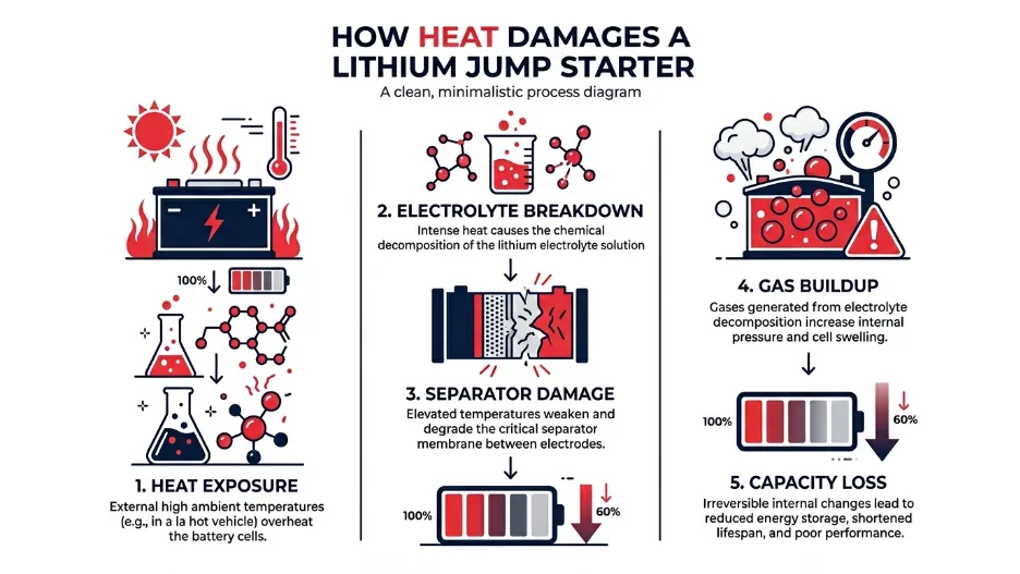 What Happens to a Jump Starter in a Hot Car