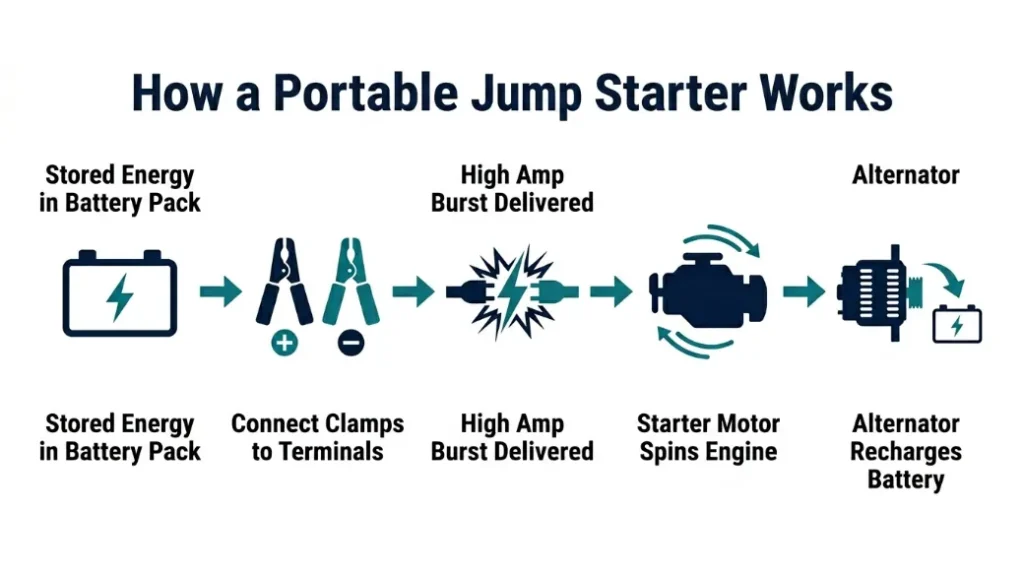 What Is a Portable Jump Starter and How Does It Work