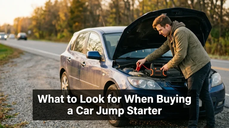 What to Look for When Buying a Car Jump Starte