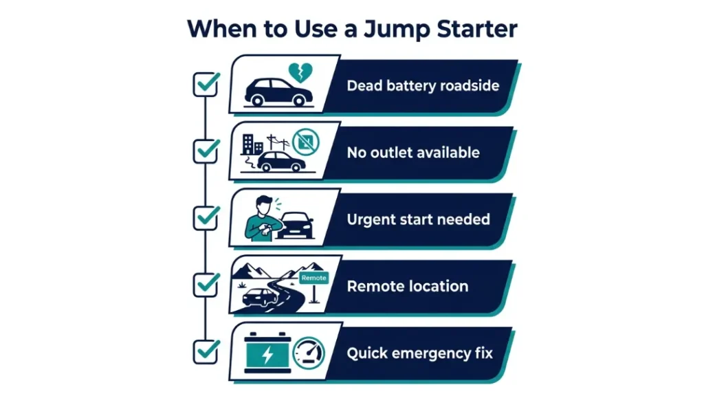 When Should You Use a Jump Starter