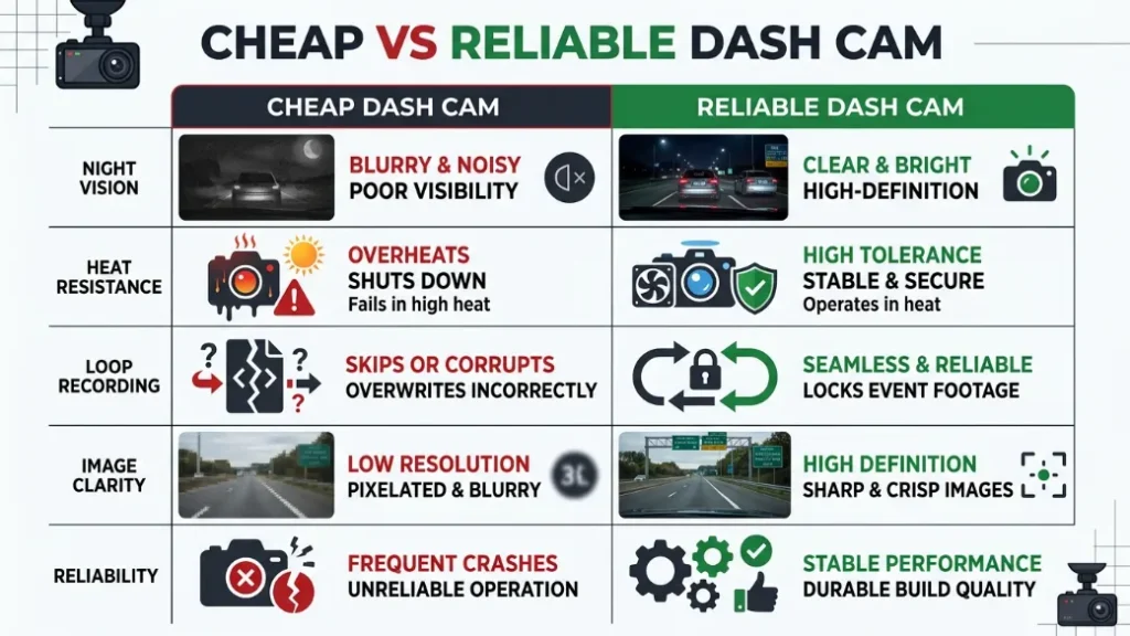 Why Cheap Cameras Can Fail When You Need Them Most