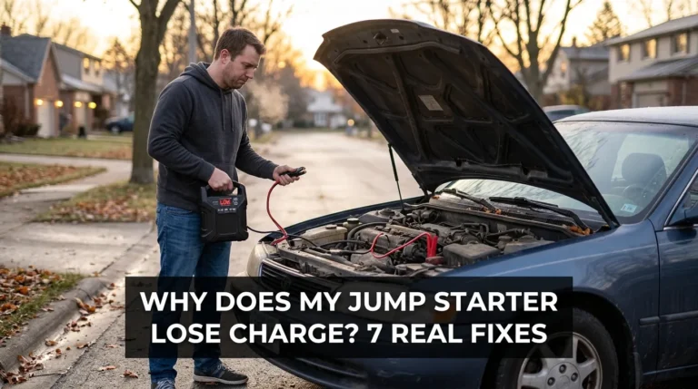 Why Does My Jump Starter Lose Charge 7 Real Fixes