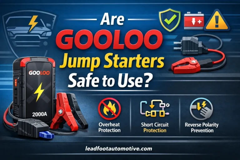 Are GOOLOO Jump Starters Safe to Use