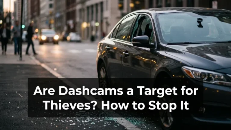 Are dashcams a target for thieves