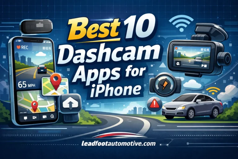 Best 10 Dashcam Apps for iPhone