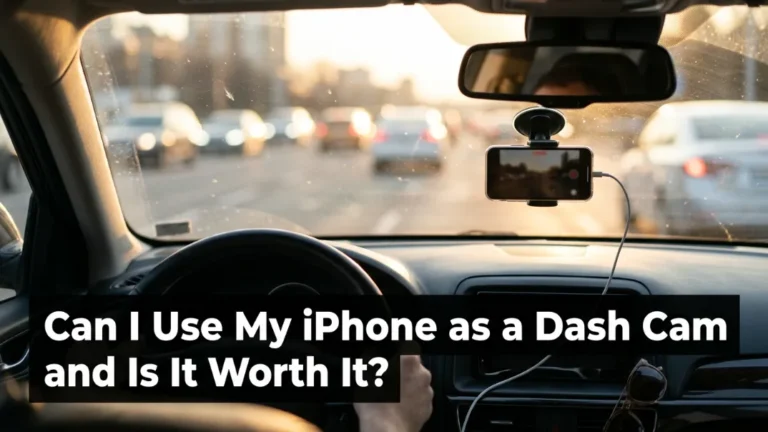 Can I Use My iPhone as a Dash Cam and Is It Worth It?
