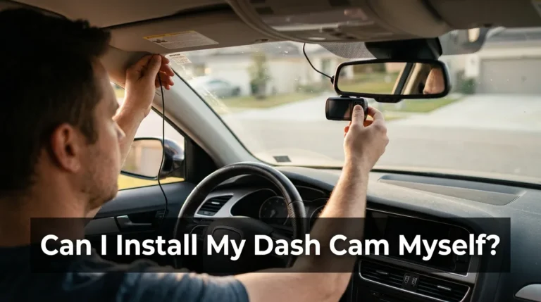 Can I install my dash cam myself