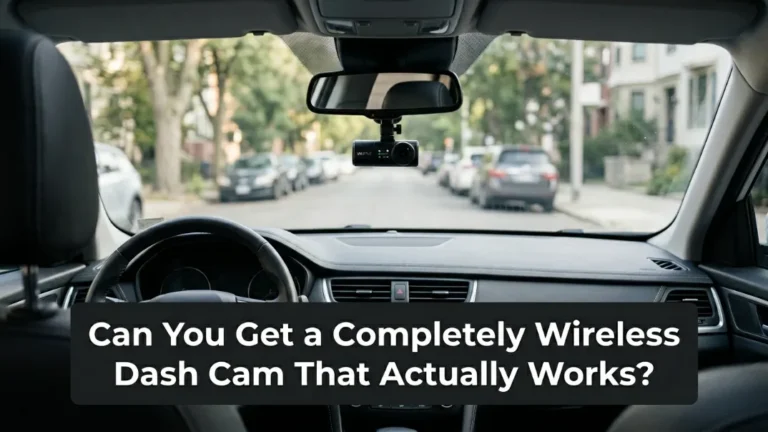 Can You Get a Completely Wireless Dash Cam That Actually Works?