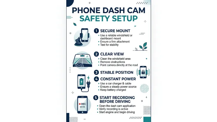 Can You Really Use a Phone as a Dash Cam Safely?