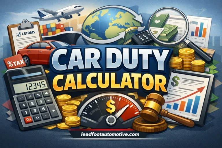 Car Duty Calculator