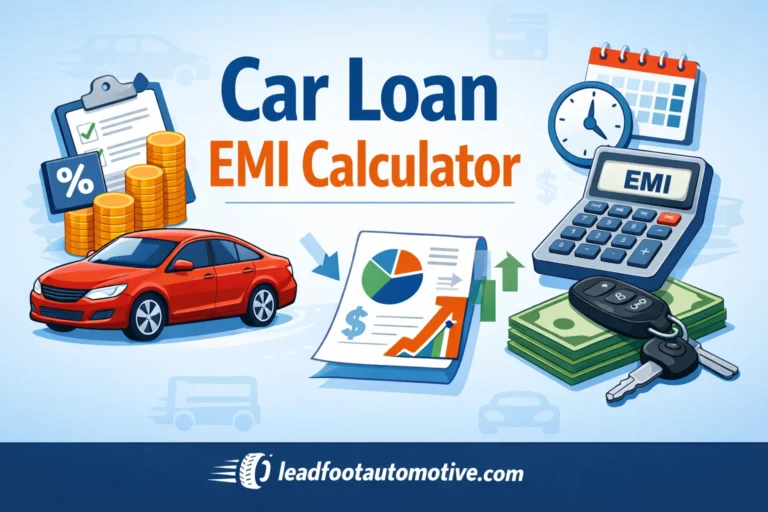 Car Loan EMI Calculator Instantly Calculate Monthly Payment & Total Interest