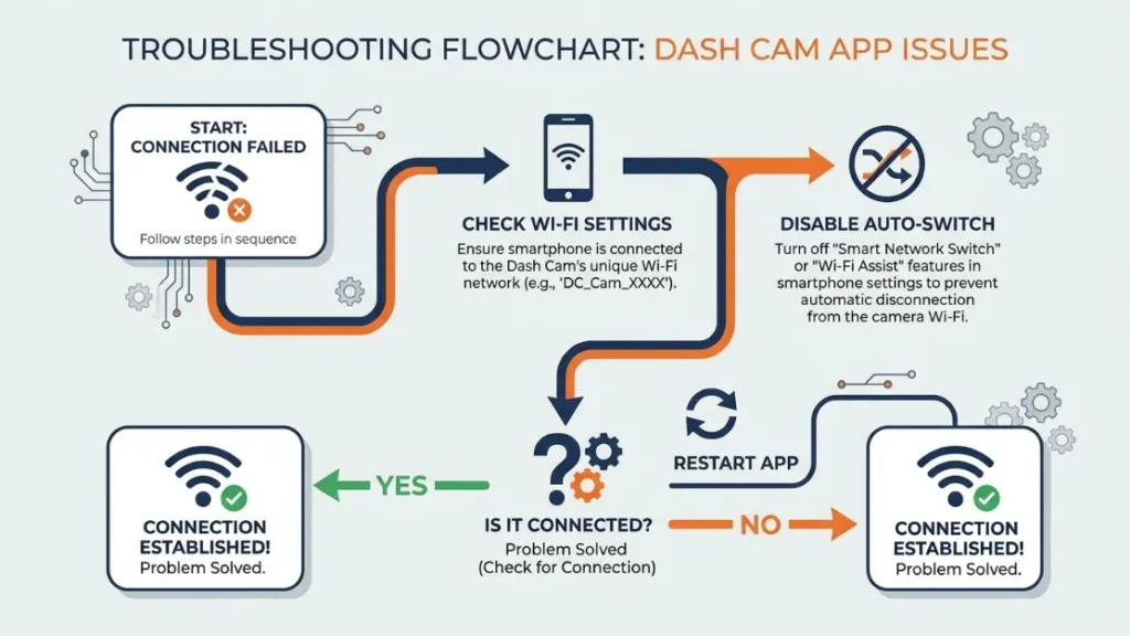Common Dash Cam App Problems and How to Fix Them Fast
