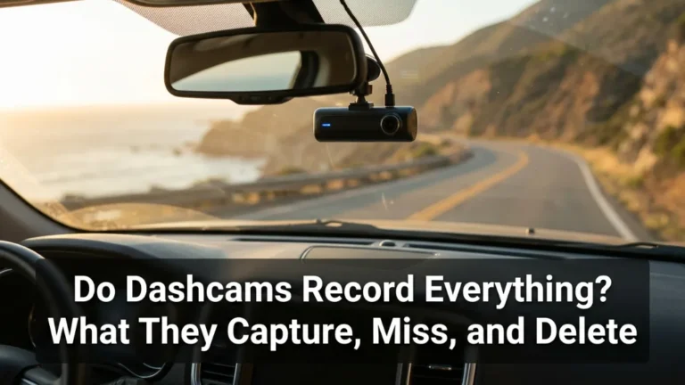 Do dashcams record everything