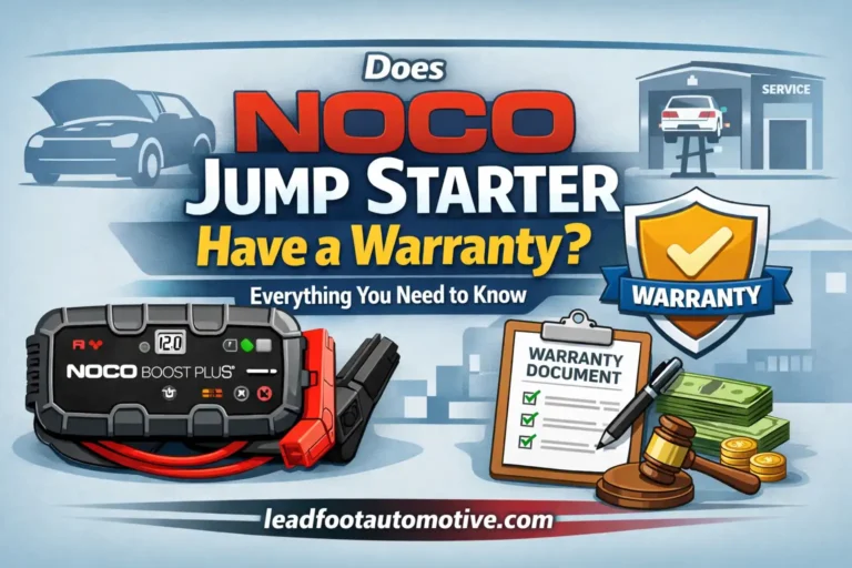 Does NOCO Jump Starter Have a Warranty Everything You Need to Know