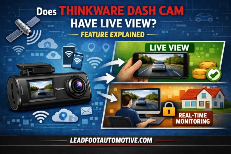 Does Thinkware Dash Cam Have Live View Feature Explained