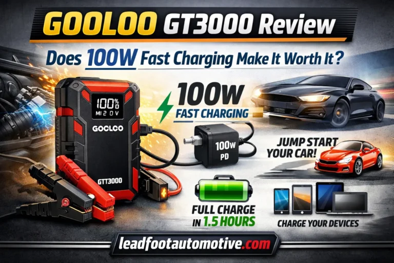 GOOLOO GT3000 Review — Does 100W Fast Charging Make It Worth It