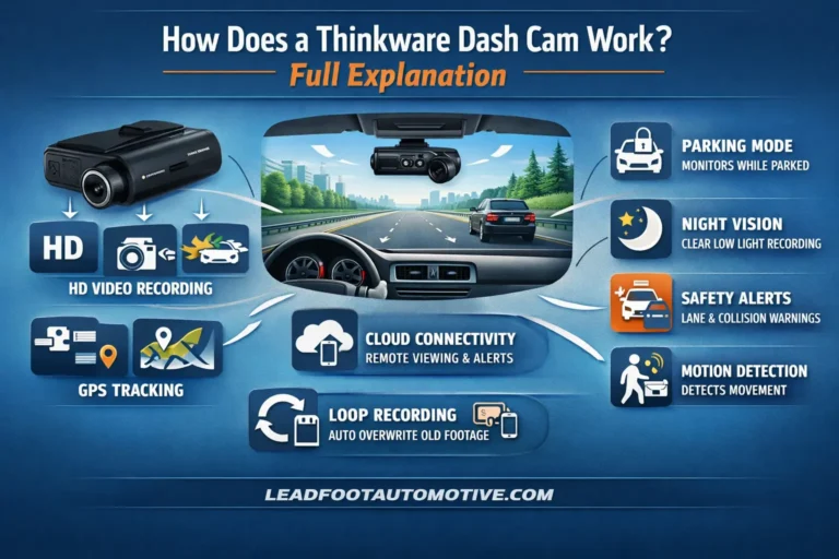 How Does a Thinkware Dash Cam Work? Full Explanation