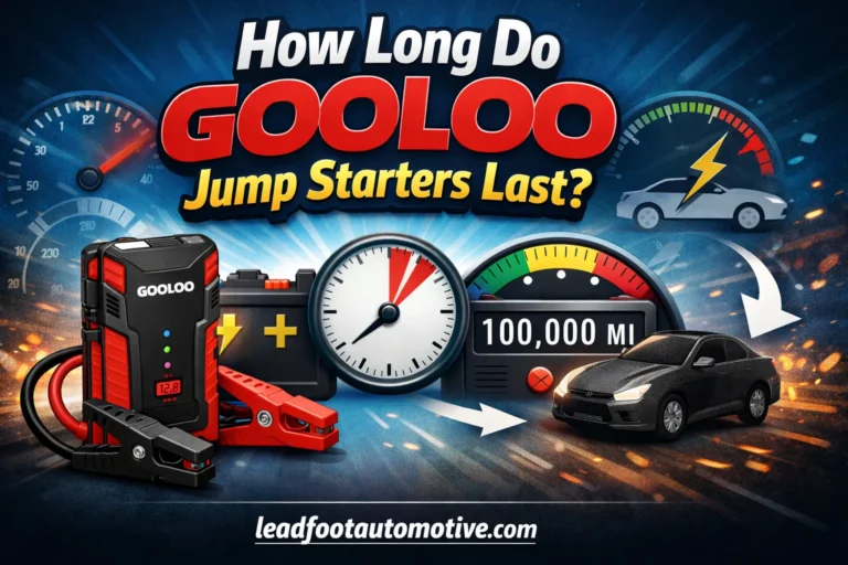 How Long Do GOOLOO Jump Starters Last