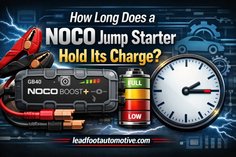 How Long Does a NOCO Jump Starter Hold Its Charge