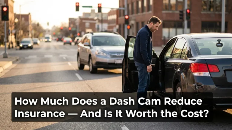 How much does a dash cam reduce insurance