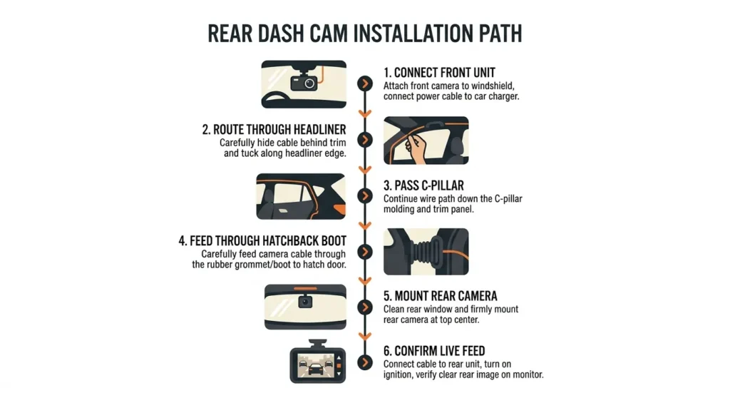 How to Install a Rear Dash Cam Yourself