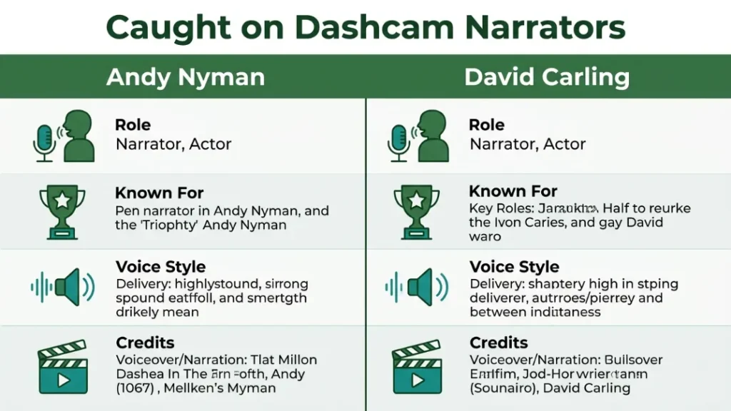 Is David Carling Also a Narrator on Caught on Dashcam