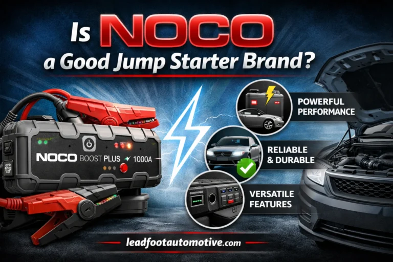 Is NOCO a Good Jump Starter Brand