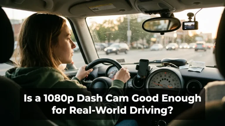 Is a 1080p Dash Cam Good Enough for Real-World Driving?
