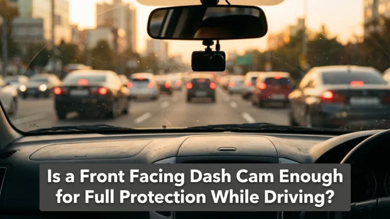 Is a Front Facing Dash Cam Enough for Full Protection While Driving