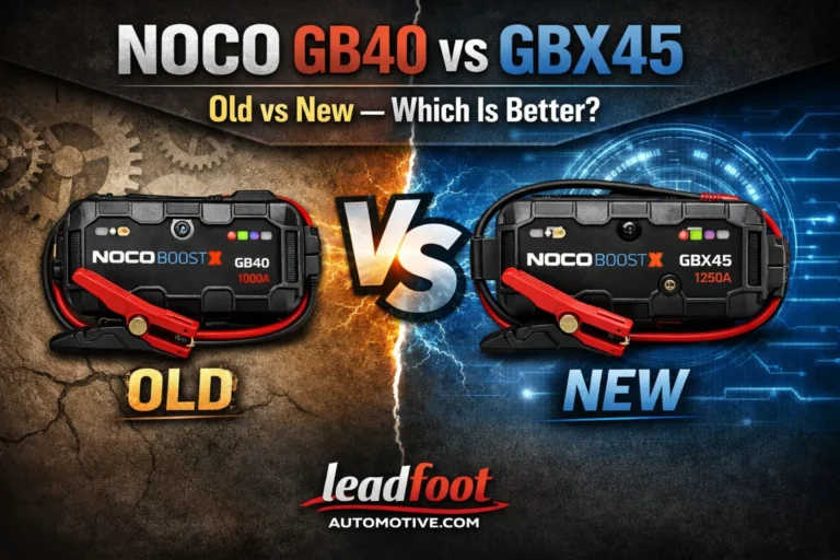 NOCO GB40 vs GBX45 Old vs New — Which Is Better