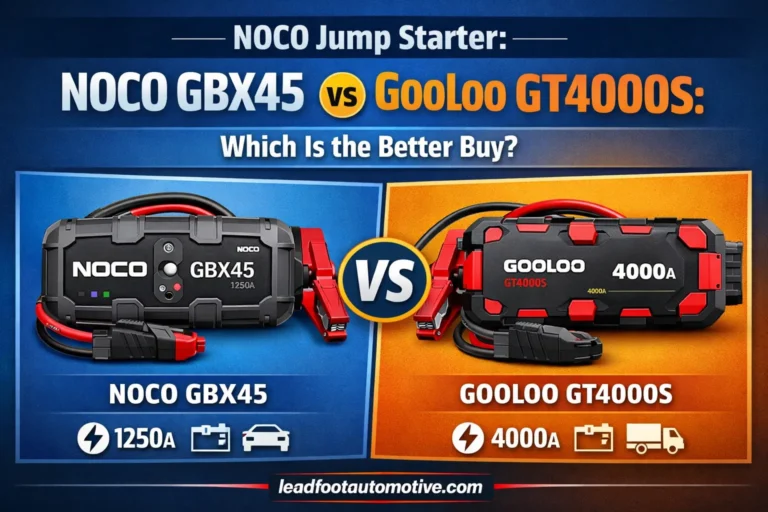 NOCO GBX45 vs Gooloo GT4000S Which Is the Better Buy