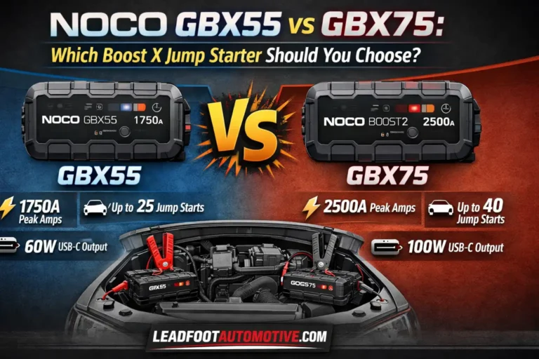 NOCO GBX55 vs GBX75 Which Boost X Jump Starter Should You Choose