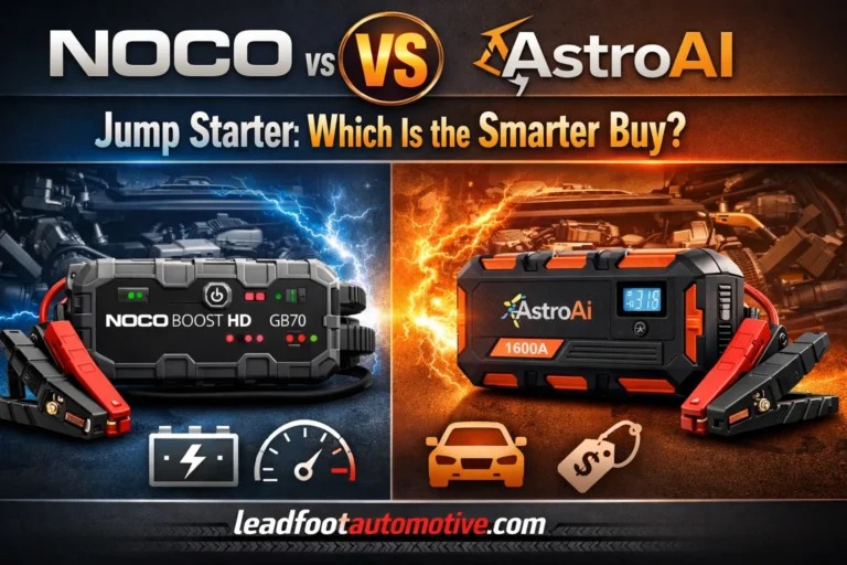 NOCO vs AstroAI Jump Starter: Which Is the Smarter Buy?