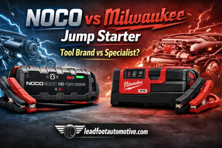 NOCO vs Milwaukee Jump Starter Tool Brand vs Specialist