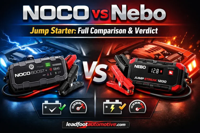 NOCO vs Nebo Jump Starter Full Comparison & Verdict