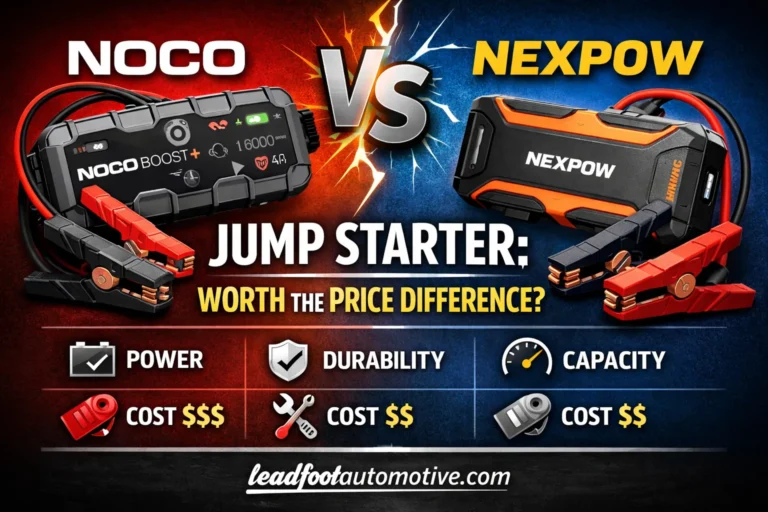 NOCO vs Nexpow Jump Starter Worth the Price Difference