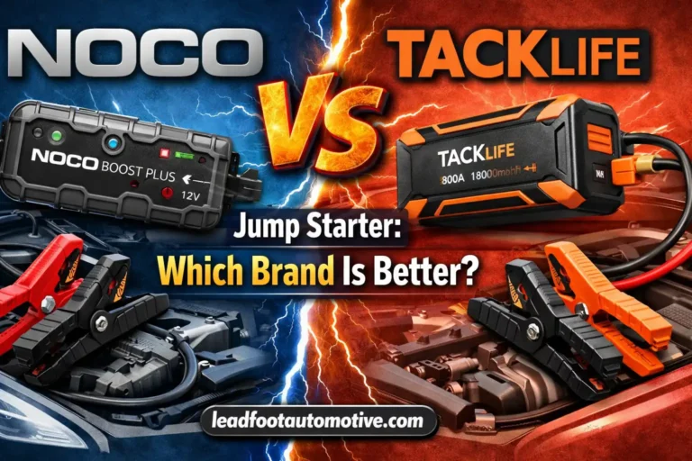 NOCO vs Tacklife Jump Starter Which Brand Is Better