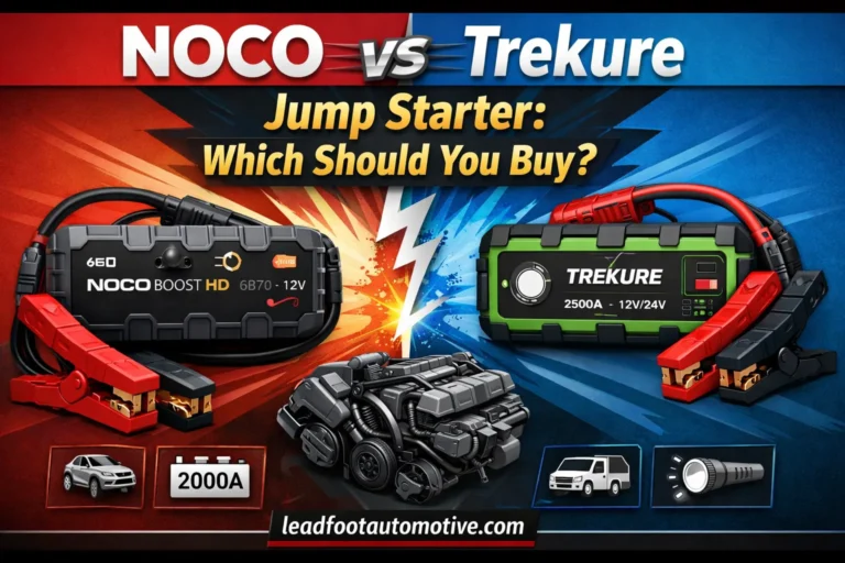 NOCO vs Trekure Jump Starter Which Should You Buy