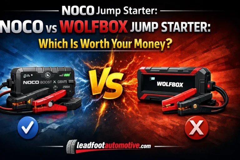 NOCO vs Wolfbox Jump Starter Which Is Worth Your Money